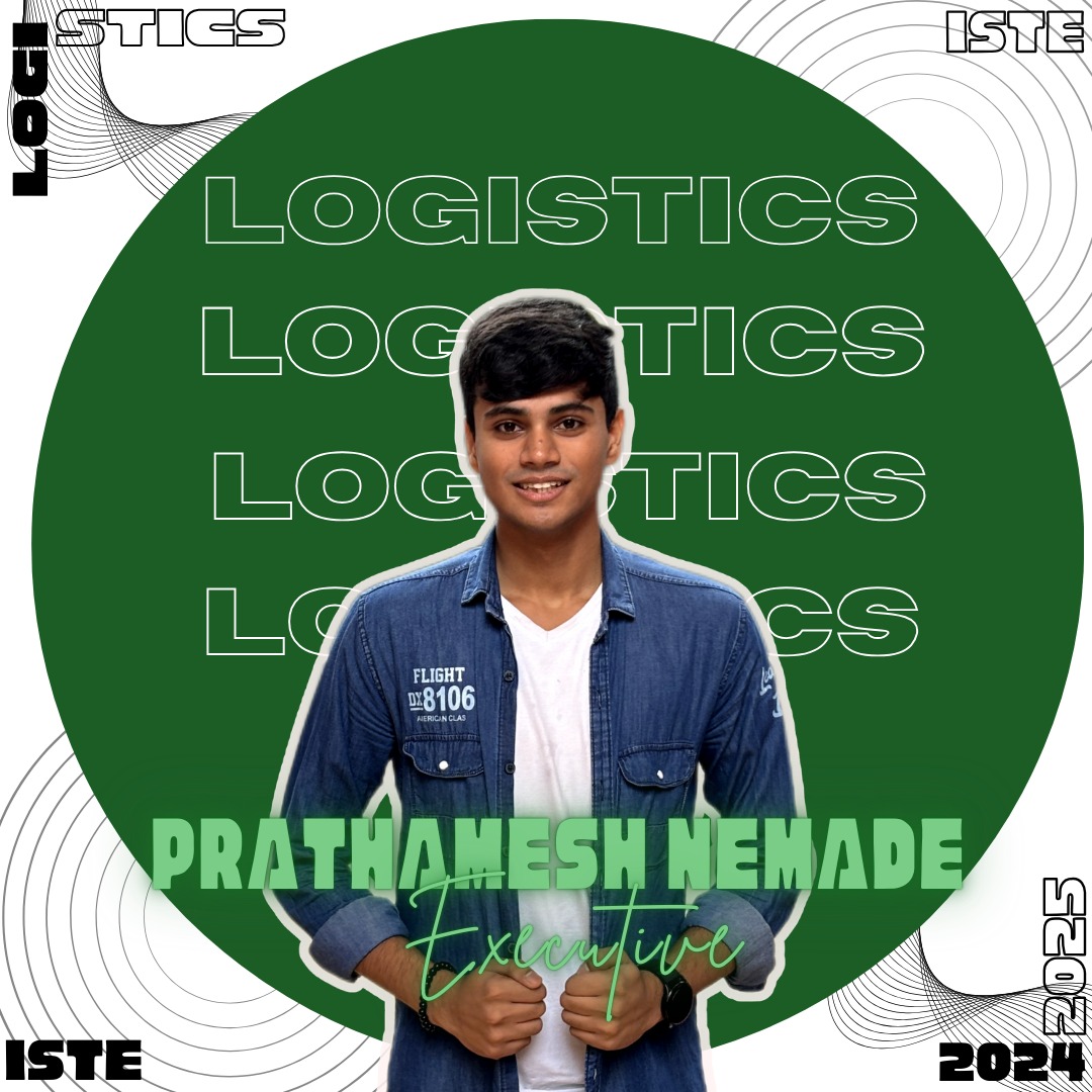 Prathmesh Nemade, Logistic Executive